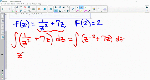 write-a-formula-for-f-the-specific-antiderivative-of-f-fz-1z2-7z-f2-2-20147