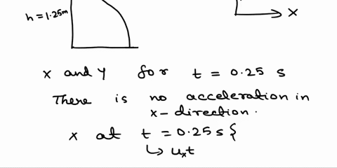 a-person-skateboarding-with-a-constant-speed-of-130-ms-releases-a-ball-from-a-height-of-125-m-above-the-groundgiven-that-x0-0-and-y0-h-125-m-find-x-and-y-for-a-t-0250-s-and-b-t-0500-s-c-find-25126