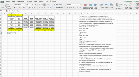 the-data-show-the-bug-chirps-per-minute-at-different-temperatures-find-the-regression-equation-letting-the-first-variable-be-the-independent-x-variable-find-the-best-predicted-temperature-fo-90003