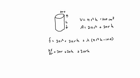 55-points-use-the-lagrange-multipliers-method-to-detemmine-the-dimensions-right-circular-cylinder-of-fixed-volume-100-cm-must-have-in-order-to-minimize-its-surface-area-which-includes-the-la-21713