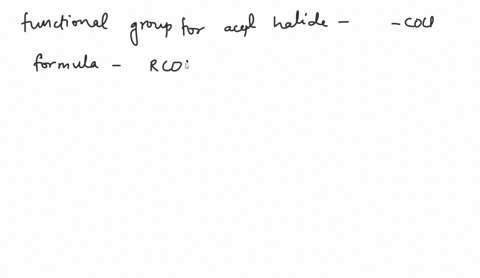 what-is-the-suffix-for-a-single-carbon-acyl-halide-on-a-ring-suffix-63876