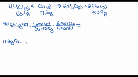 consider-the-reaction-between-hcl-and-o2-4hclgo2g2h2ol2cl2g-when-631-g-of-hcl-are-allowed-to-react-with-172-g-of-o2-529-g-of-cl2-are-collected-determine-the-limiting-reactant-for-the-reactio-18074