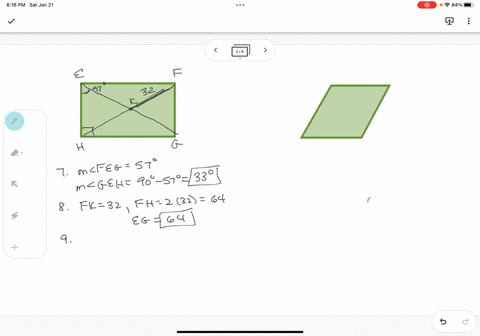 can-someone-help-me-with-this-quadrilateral-efgh-is-a-rectangle-e-7-ifmzfeg-57-find-mzgeh-8-if-mfk-32-find-meg-9-find-mzfgh-mzefg-h-k-mnop-is-a-rhombus-find-each-value-or-measure-m-10-m-zmrn-21326