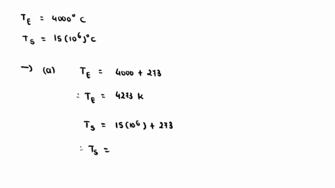 typical-temperatures-in-the-interior-of-the-earth-and-sun-are-about-4000-c-and-15-x106-c-respectively-part-a-what-are-these-temperatures-in-kelvins-express-your-answers-using-two-significant-64493