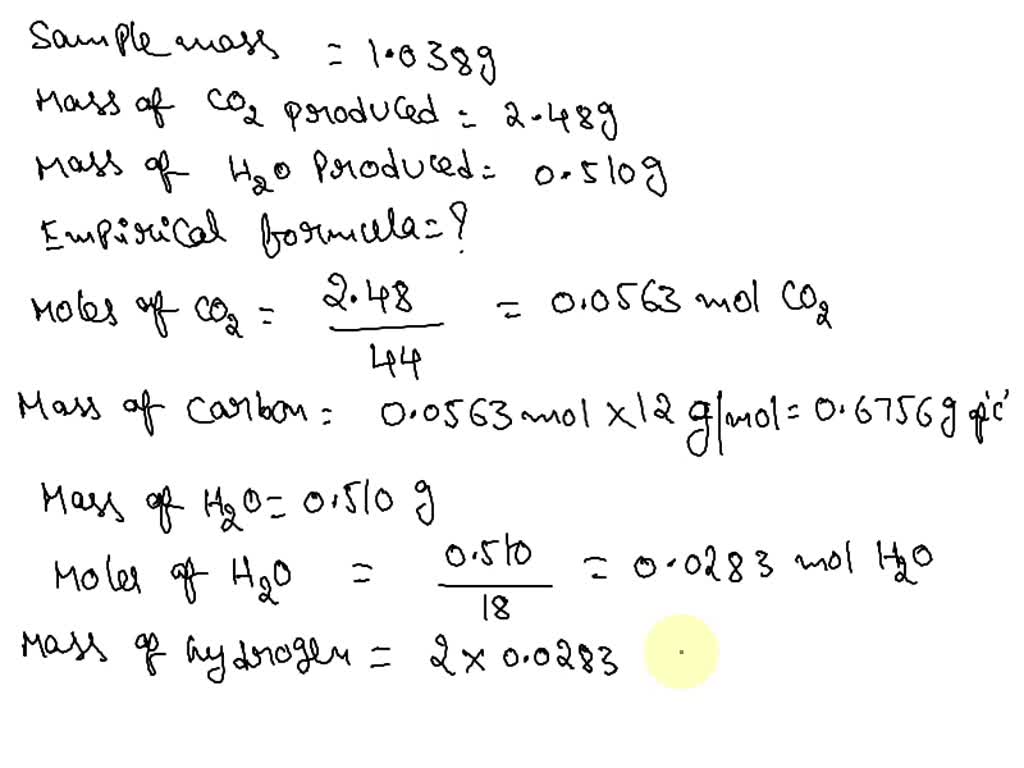 solved-a-1-038g-sample-of-an-unknown-compound-containing-c-h-and-o