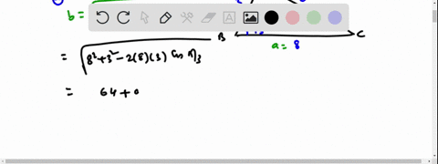 the-following-diagram-shows-triangle-abc-with-ab-3cm-bc-8-cm-and-abc-diagram-not-to-scak-a-show-that-ac-7cm-b-the-shape-in-the-following-diagram-is-formed-by-adding-semicircle-with-diameter-01384