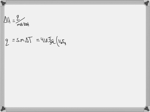 when-15-g-koh-is-dissolved-in-1500-g-of-water-in-a-coffee-cup-calorimeter-the-temperature-rises-from-230-c-to-515-c-what-is-the-enthalpy-change-per-mol-of-koh-dissolved-in-the-water-assume-t-24251