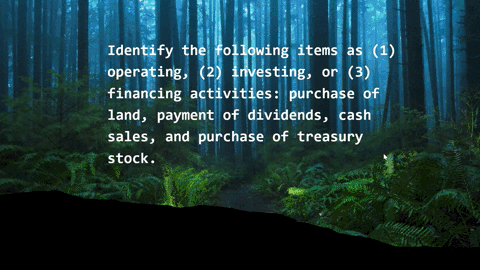 identify-the-following-items-as-1-operating-2-investing-or-3-financing-activities-purchase-of-land-3-18048