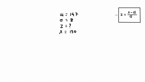 a-given-distribution-has-a-population-mean-of-147-and-a-population-standard-deviation-of-8-what-z-score-would-be-associated-with-the-value-x-130-02721
