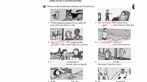 9a-grammarifpastwouldbase-form-second-conditional-write-second-conditionalsentences-for-the-pictures-1-which-would-you-choose-if-you-could-only-have-oneyou-choosecan-2-you-better-if-you-more-40827