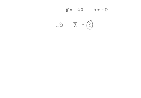 a-random-sample-of-40-customers-had-an-average-wait-time-of-176-seconds-assume-the-population-standard-deviation-for-wait-time-is-48-seconds-using-a-95-confidence-interval-does-this-sample-s-61055