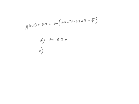 wave-is-modeled-with-the-function-yx-t-020-msin-050-m1-x-020-s-1-t-find-the-following-a-amplitude-in-m-b-wave-number-in-m-1-c-angular-frequency-in-s-1-d-wave-speed-in-ms-mfs-e-phase-shift-in-44426