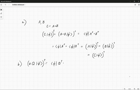 a-show-that-the-sum-of-two-hermitian-operators-is-hermitian-b-suppose-hatq-is-hermitian-and-a-is-a-2-61285