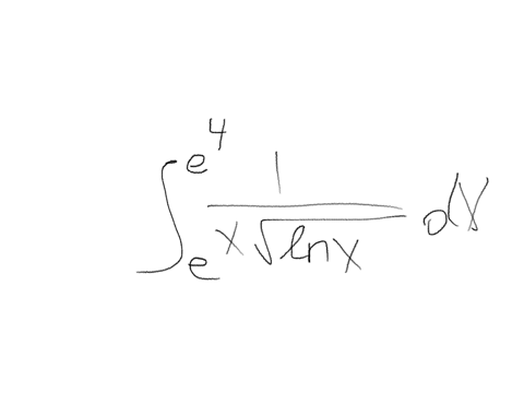 evaluate-the-definite-integral-int_ee4-fracd-xx-sqrtln-x