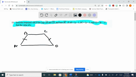 would-appreciate-help-on-this-please-and-thanks-isosceles-trapezoid-abcd-has-legs-ab-and-cdand-base-bc-if-ab-sy-3bc-3y-3and-cd-6y-17-find-the-value-ofy-36274