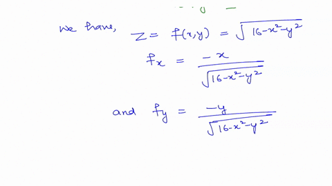 find-the-area-of-the-surface-the-part-of-the-sphere-x2-y2-z2-16-that-lies-above-the-plane-z-3-61508