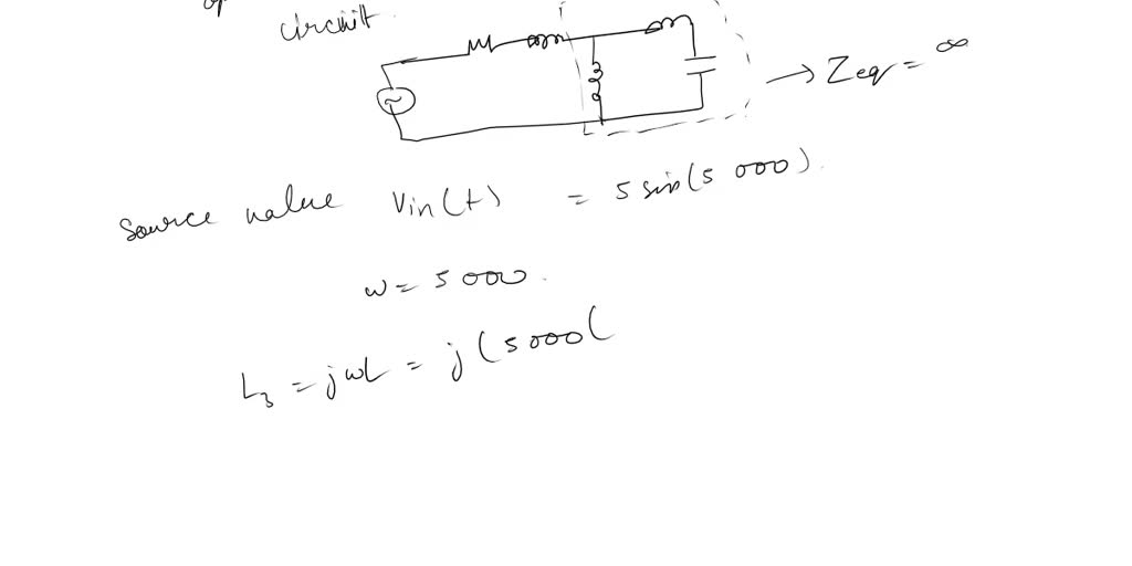 SOLVED: Input the following circuit and measure the voltage on the ...