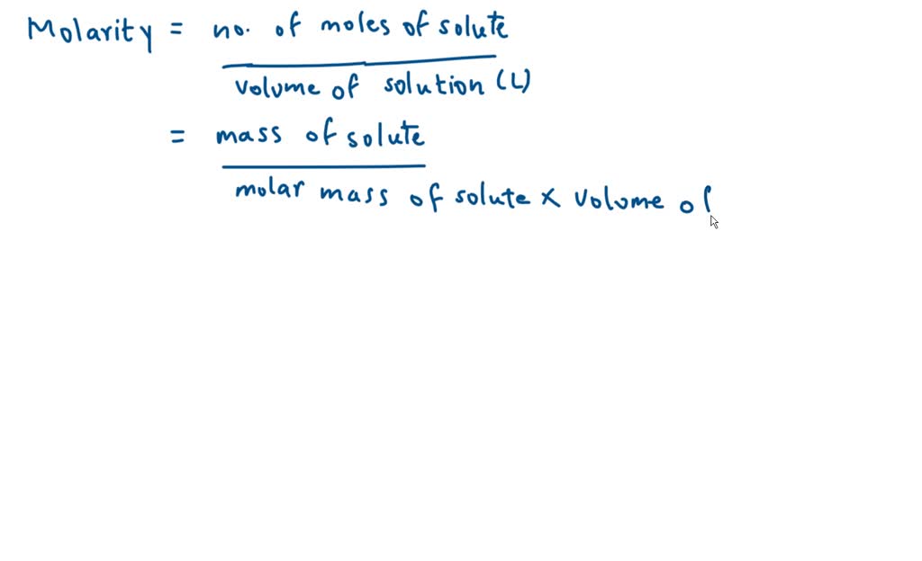 SOLVED Calculate The Molarity Of 6 57 G Of Methanol CH3OH In 1 50 X solved-calculate-the-molarity-of-6-57-g-of-methanol-ch3oh-in-1-50-x