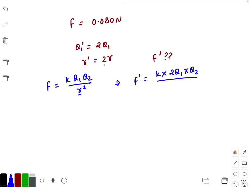 solved-two-charged-objects-have-a-repulsive-force-of-0-040-n-if-the