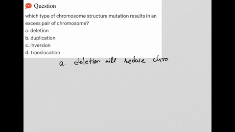 which-type-of-chromosome-structure-mutation-results-in-an-excess-pair-of-chromosome-a-deletion-b-duplication-c-inversion-d-translocation-77954