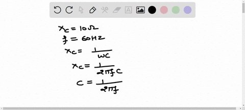what-is-the-capacitance-of-a-capacitor-whose-reactance-is-10-at-60-hz-53313