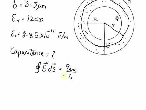 two-infinitely-conducting-hollow-spheres-8-with-infinitely-thin-surfaces-are-positionedat-the-center-of-the-coordinate-system-a-cross-section-of-the-spheres-is-shown-in-the-figure-theinner-sphere-has-