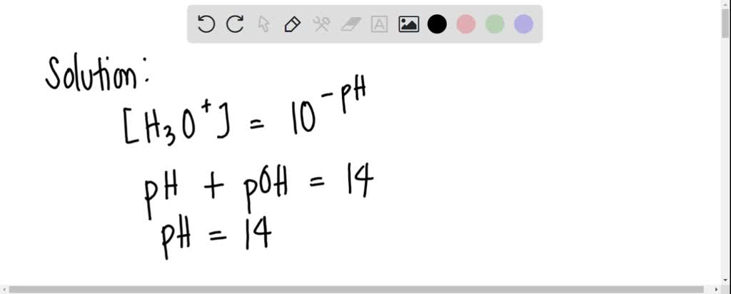 SOLVED: Complete the following table for aqueous solutions at 25 %C ...