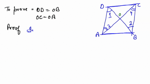 prove-that-the-diagonals-of-a-parallelogram-bisect-each-other-39094