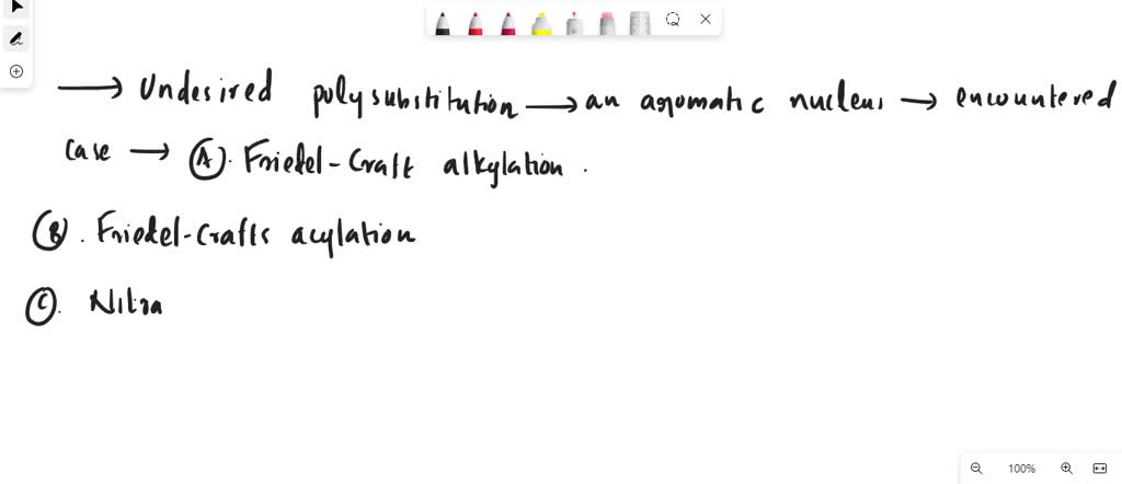 SOLVED: Problem #13 Undesired polysubstitution of an aromatic nucleus ...