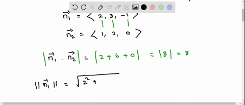 calculate-the-acute-angle-that-is-formed-by-the-intersection-of-each-pair-of-planes-2x-3y-2-9-0-andx-2y-4-0-b-x-y-1-0-and-2x-3y-z-4-0-46468