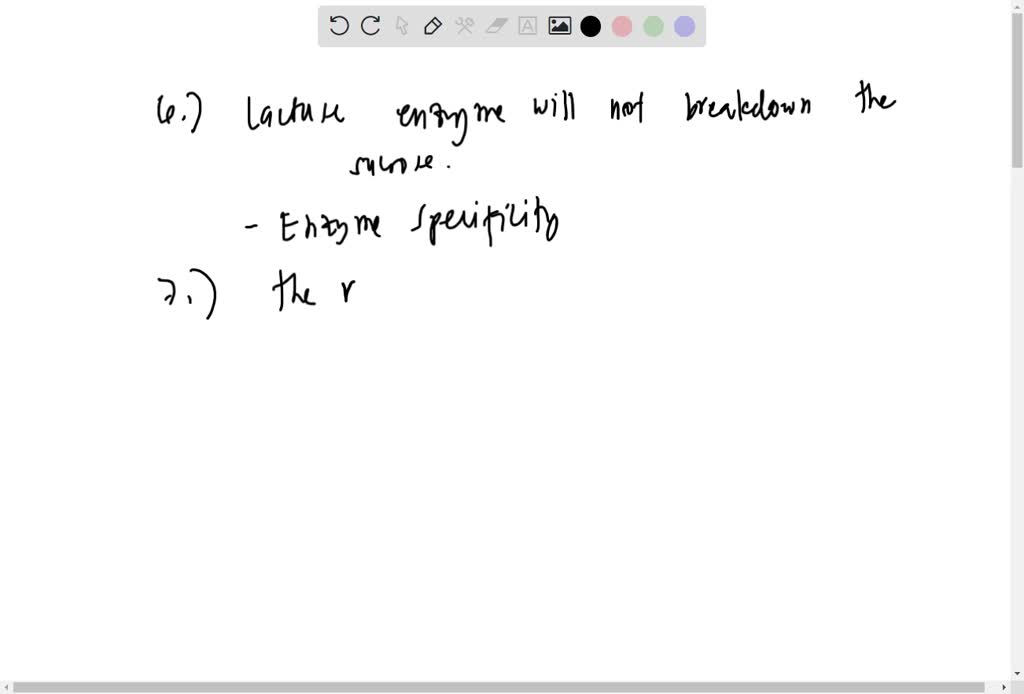 Solved: 6.) Lactase Is An Enzyme That Breaks The Disaccharide Lactose 