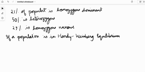 assuming-a-hardy-weinberg-equilibrium-21-of-a-population-is-homozygous-dominant-50-is-heterozygous-2-50985