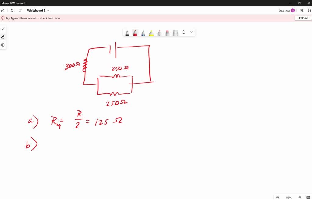 SOLVED A circuit is set up with two parallel resistors, each of has a
