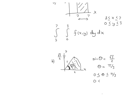 for-each-of-the-following-set-up-the-integral-of-an-arbitrary-function-fx-y-over-the-region-in-whichever-of-rectangular-or-polar-coordinates-is-most-appropriate-use-t-for-theta-in-your-expressions-a-2