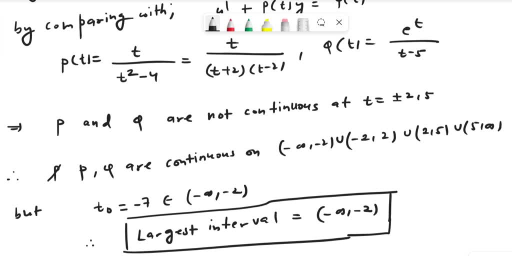 Solved: Consider The First-order Differential Equation ð ‘¦â€²+ (ty) (t 