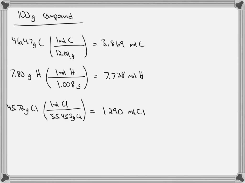 solved-an-unknown-compound-with-a-molar-mass-of-155-06-g-mol-consists