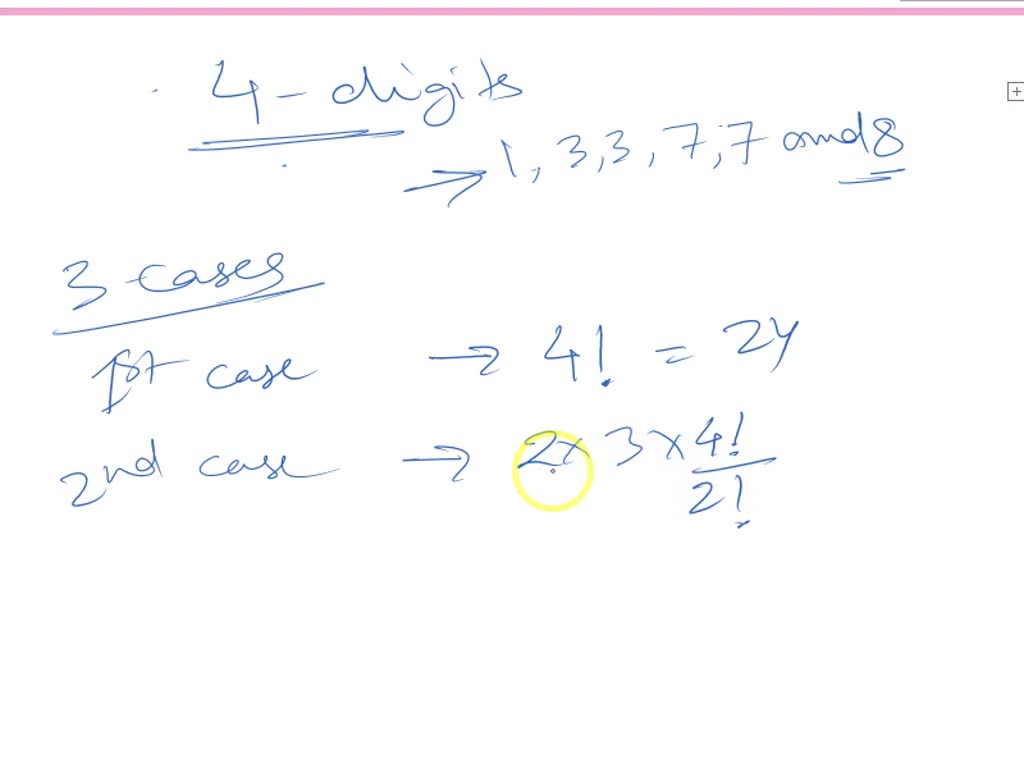 SOLVED: 7. NUMBER THEORY How many different two-digit numbers can you ...