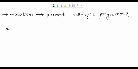 which-of-the-following-mutations-is-likely-to-prevent-cell-cycle-progression-select-one-a-a-mutation-that-prevented-binding-of-rb-to-ezf-b-a-mutation-that-destroyed-the-normal-activity-of-p5-53028