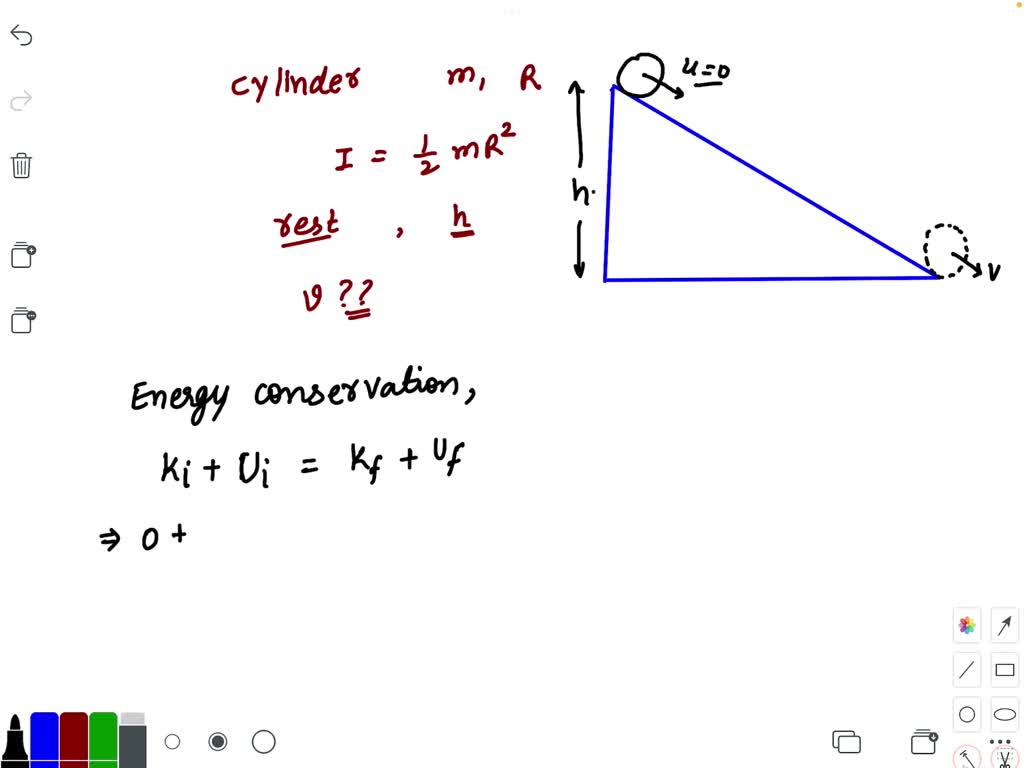 solved-a-solid-cylinder-of-mass-m-2-kg-and-radius-r-0-2-m-is