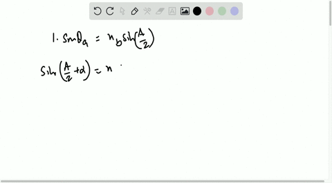 a-fresnel-biprism-of-refractive-index-n-and-small-equal-base-angle-a-is-constructed-as-shown-in-the-figure-below_-a-a-ray-of-light-incident-from-the-left-normal-to-the-base-of-the-prism-may-61633