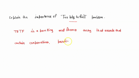 explain-the-importance-of-too-big-to-fail-problem-20913