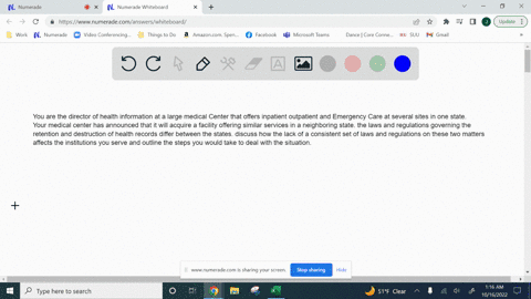 you-are-the-director-of-health-information-at-a-large-medical-center-that-offers-inpatient-outpatient-and-emergency-care-at-several-sites-in-one-state-your-medical-center-has-announced-that-48434