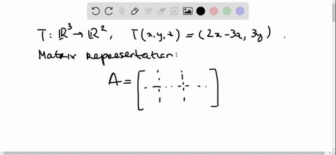 let-t-r3-4-r2-defined-by-txyz-2x-32-3y-find-the-matrix-representation-of-t-with-respect-to-the-standard-bases-a-b-i-07227