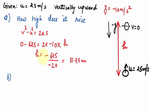 a-ball-is-thrown-vertically-upward-with-a-speed-of-250-ms-a-how-high-does-it-rise-b-how-long-does-it-take-to-reach-its-highest-point-c-how-long-does-the-ball-take-to-hit-the-ground-after-it-reaches-it