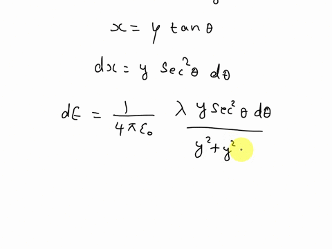 e-1-finite-line-charge-above-one-end-find-the-electric-field-due-to-a-uniform-finite-line-charge-of-density-a-and-length-l-the-left-end-of-the-line-charge-lies-at-the-origin-and-the-charge-e-26637