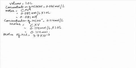 consider-a-10-l-buffer-containing-0081-mol-l-1-hcooh-and-0114-mol-l-1-hcoo-what-is-the-ph-of-the-solution-after-adding-37-x-10-3-mol-of-hcl-express-your-answer-to-2-decimal-places-45839