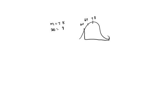 a-set-of-quiz-scores-has-a-mean-of-78-and-a-standard-deviation-of-9-using-a-common-grading-scale-where-60-and-above-is-a-passing-score-what-percentage-of-the-students-passed-this-test-explai-88282