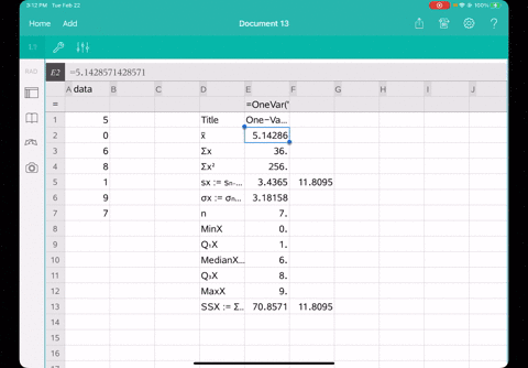 find-the-mean-variance-and-standard-deviation-of-the-set-of-sample-data-round-your-answers-to-three-decimal-places-5-0-6-8-1-9-7-4-mean-variance-standard-deviation-33143