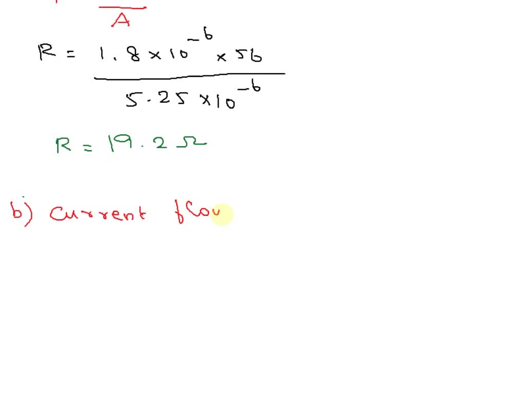 SOLVED: A metallic conductor has a resistivity of 1 x1O-6 Om: What is ...