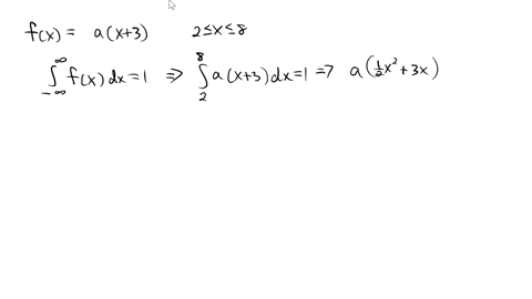 a-a-continuous-random-variable-x-can-assume-values-between-x-2-and-x-8-inclusively-the-probability-density-function-is-given-by-ax-3-where-a-is-a-constant-calculate-and-find-p3-x-5-approxima-89962